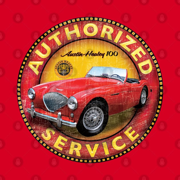 Authorized Service - Austin Healey 1 by Midcenturydave