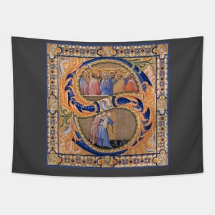 Illuminated Initial S Tapestry