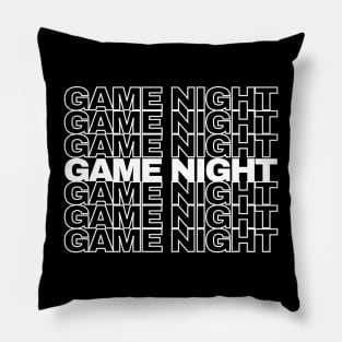 Game Night Host Board Games Trivia Night Team Pillow