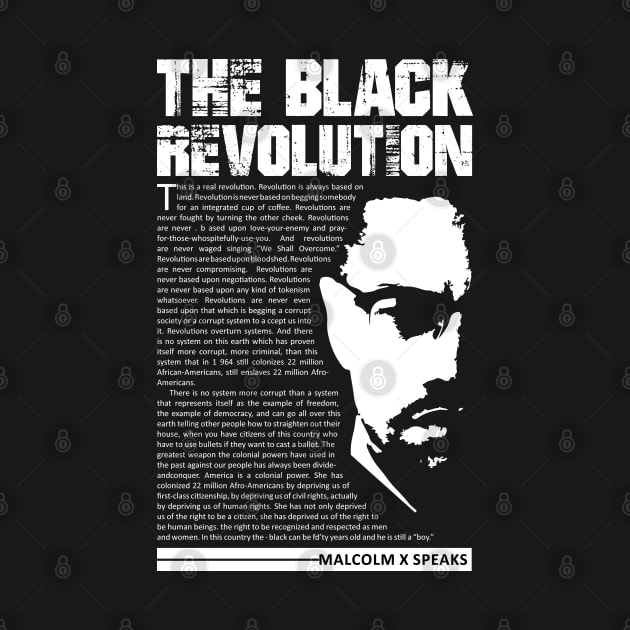 malcolm x The Black Revolution by ZUNAIRA