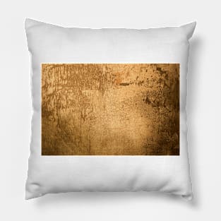 Grunge metal texture Pillow