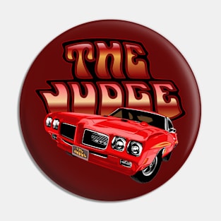 Red 70 GTO Judge Pin