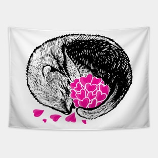 Ferret love Tapestry