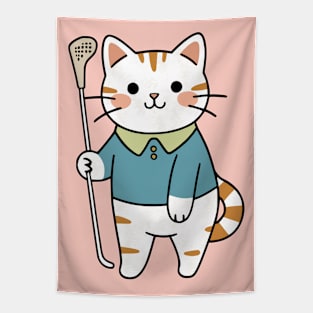 catty of golf Tapestry