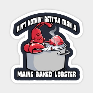 Maine Baked Lobster Magnet