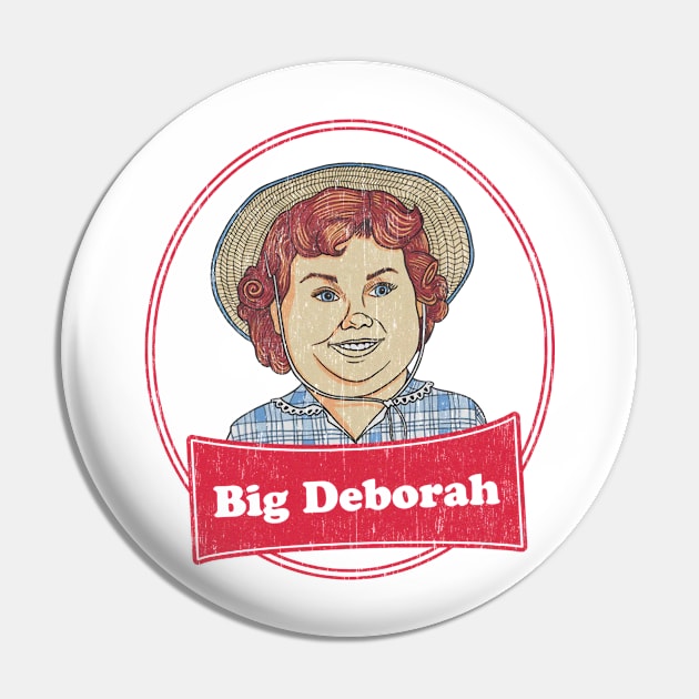 Big Deborah 90s // Vintage Design Style Pin by Cave Clan