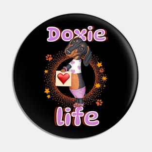 Doxie Life Pin