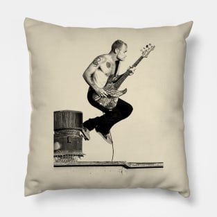 flea bass Pillow