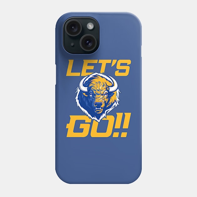 Let's Go Buffalo Phone Case by Vector Deluxe