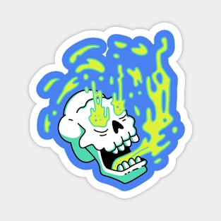 Ecto Skull Magnet