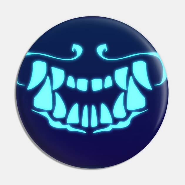 Oni teeth Pin by BlakBunni