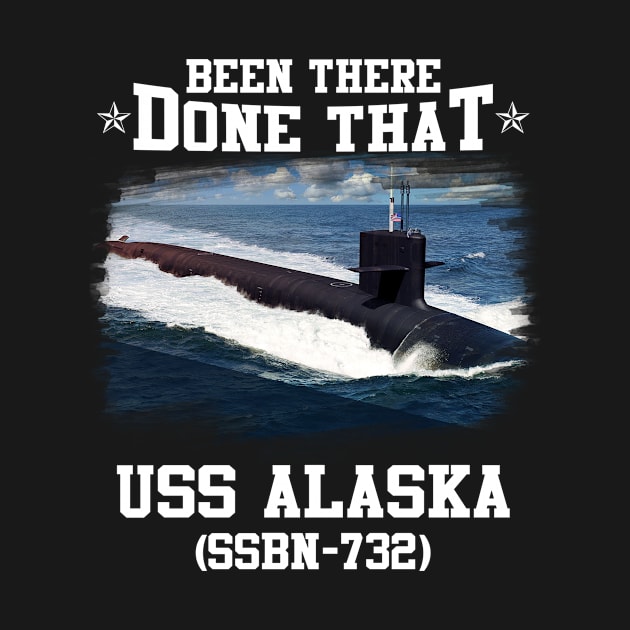 USS Alaska SSBN-732  Veterans Day Christmas Gift by gussiemc