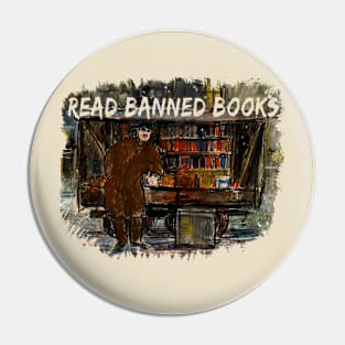 Banned Books For Sale Pin