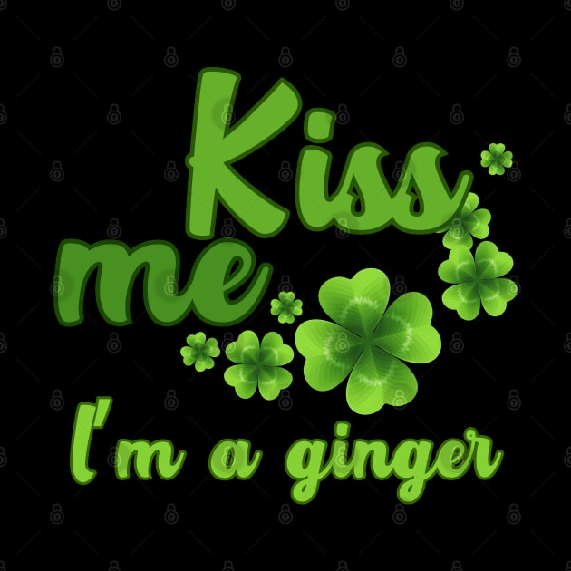 Kiss me, I'm a ginger by UnCoverDesign