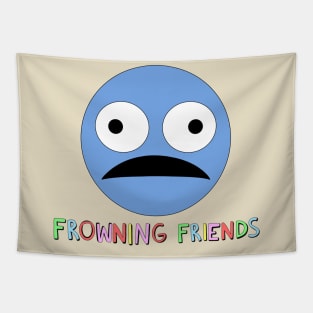 Frowning Friends Tapestry