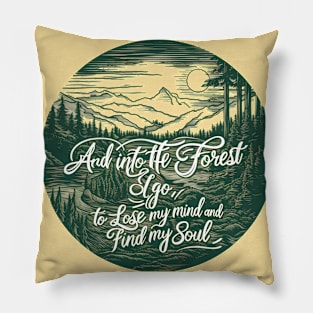 Into the Wild: Monoline Adventure Pillow