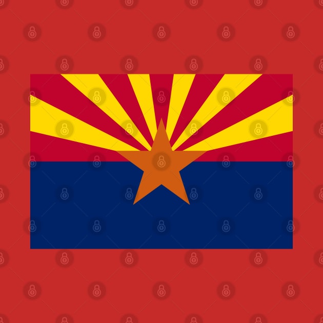 Flag of Arizona by brigadeiro