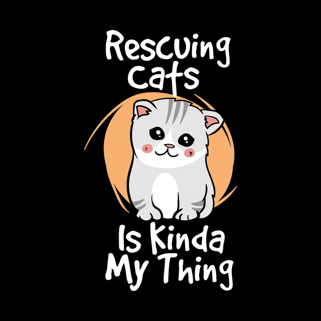 Cute Rescuing Cat Adoption by dilger