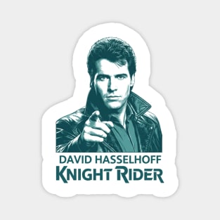David Hasselhoff - Knight Rider (1982) Magnet