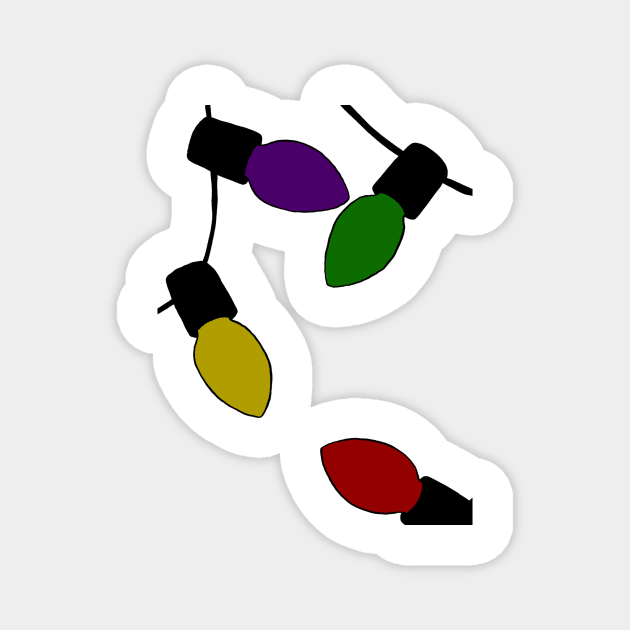 Christmas Lights Magnet by notastranger