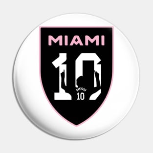 The Goat On Miami City Pin