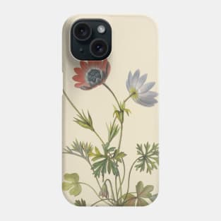 Vintage botanical flower Phone Case