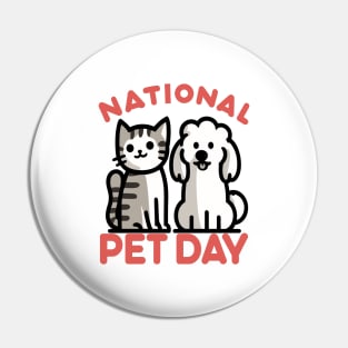 Celebrate National Pet Day with Adorable Pals Pin