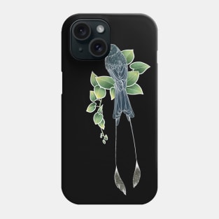 Greater Racket Tailed Drongo Phone Case