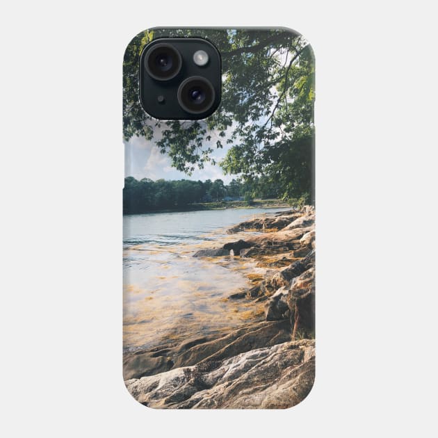Sunny Maine Rocky Beach Phone Case by offdutyplaces