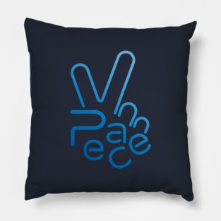 peace sign Pillow