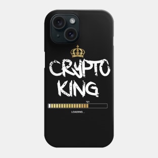Crypto King Loading Phone Case