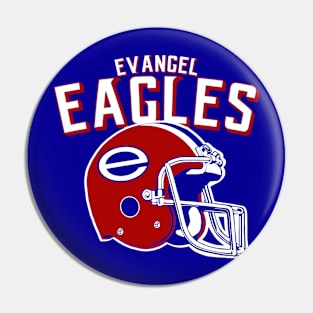 Evangel Eagles football Pin