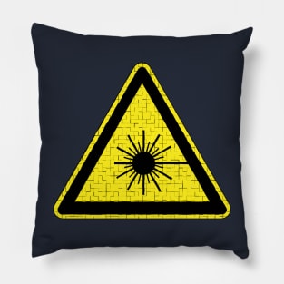 Laser Warning Pillow