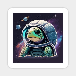 Turtle in space Magnet