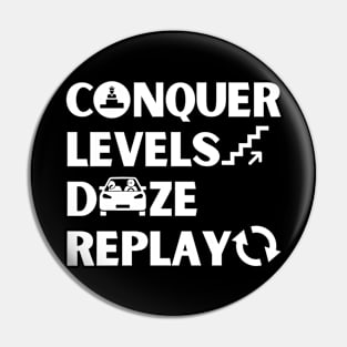 Conquer levels  doze replay Pin