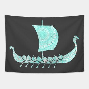 viking ship Tapestry