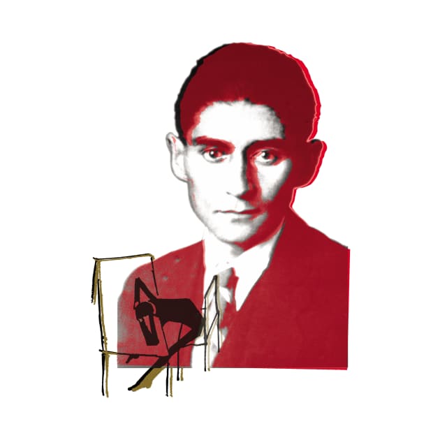 Franz Kafka Collage Portrait by Dez53