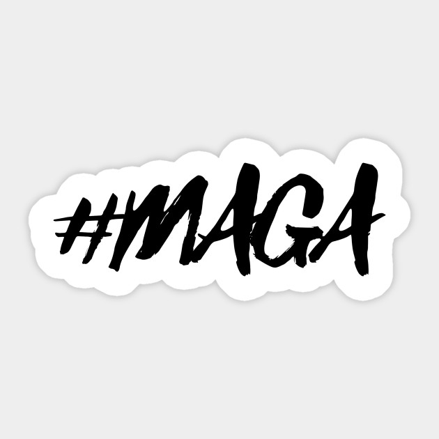 Maga Maga Sticker Teepublic