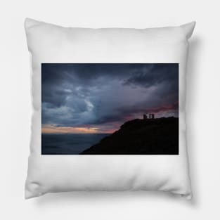 Temple of Poseidon Pillow