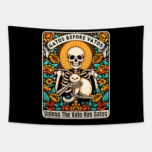 Gatos Before Vatos Unless The Vato Has Gatos Tapestry