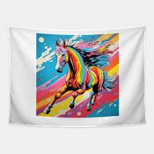 Pride Horse Pop Art Tapestry