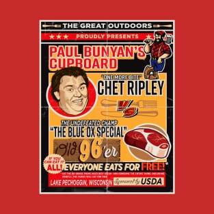 Great Outdoors Eating Contest Poster Ad T-Shirt