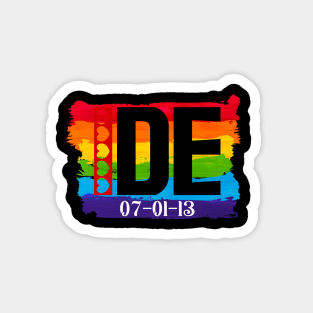 Delaware Gay Marriage Magnet