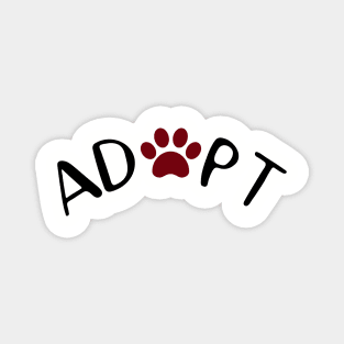 Adopt. Magnet