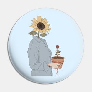 Sunflower Pin