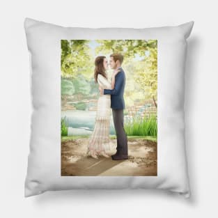 Fitzsimmons - Wedding Portrait Pillow