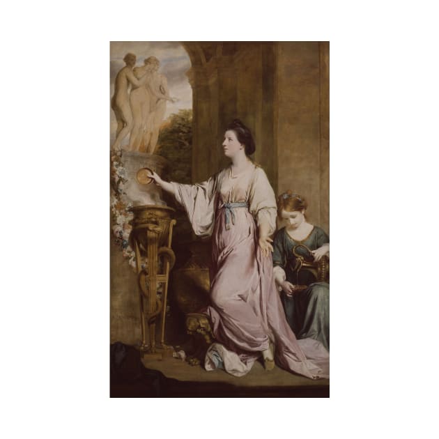Lady Sarah Bunbury Sacrificing to the Graces by Joshua Reynolds by Classic Art Stall