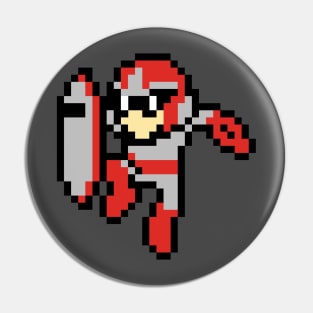 Protoman pixel Pin