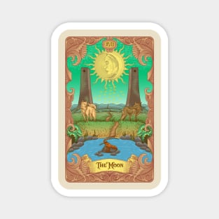 Moon Tarot Card Magnet