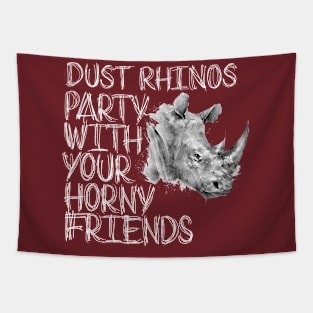 Party with Your Horny Friends Tapestry